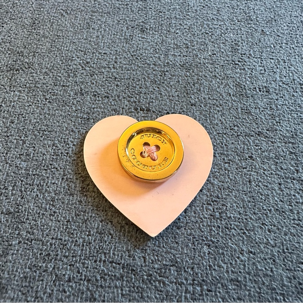 NWT Juicy Couture gold button